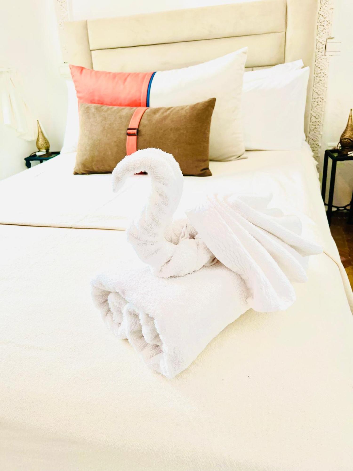 Riad Darna 4 Chambres Avec Piscine Et Petit Dejeuner Marrákes Kültér fotó