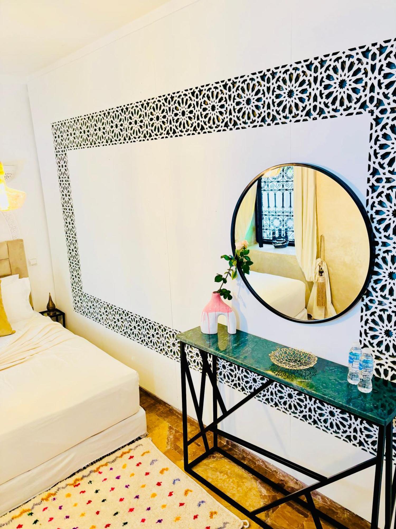 Riad Darna 4 Chambres Avec Piscine Et Petit Dejeuner Marrákes Kültér fotó