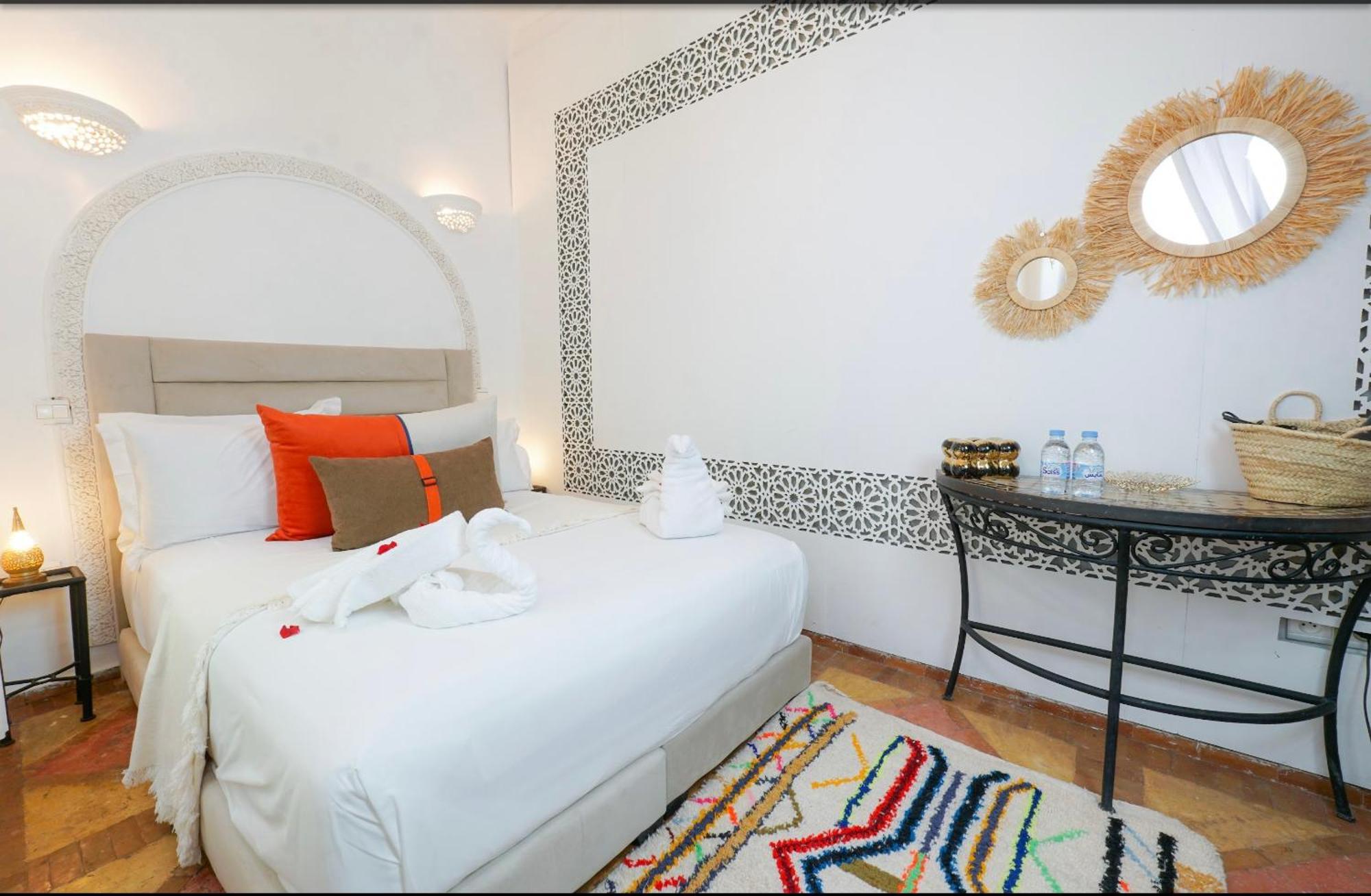 Riad Darna 4 Chambres Avec Piscine Et Petit Dejeuner Marrákes Kültér fotó