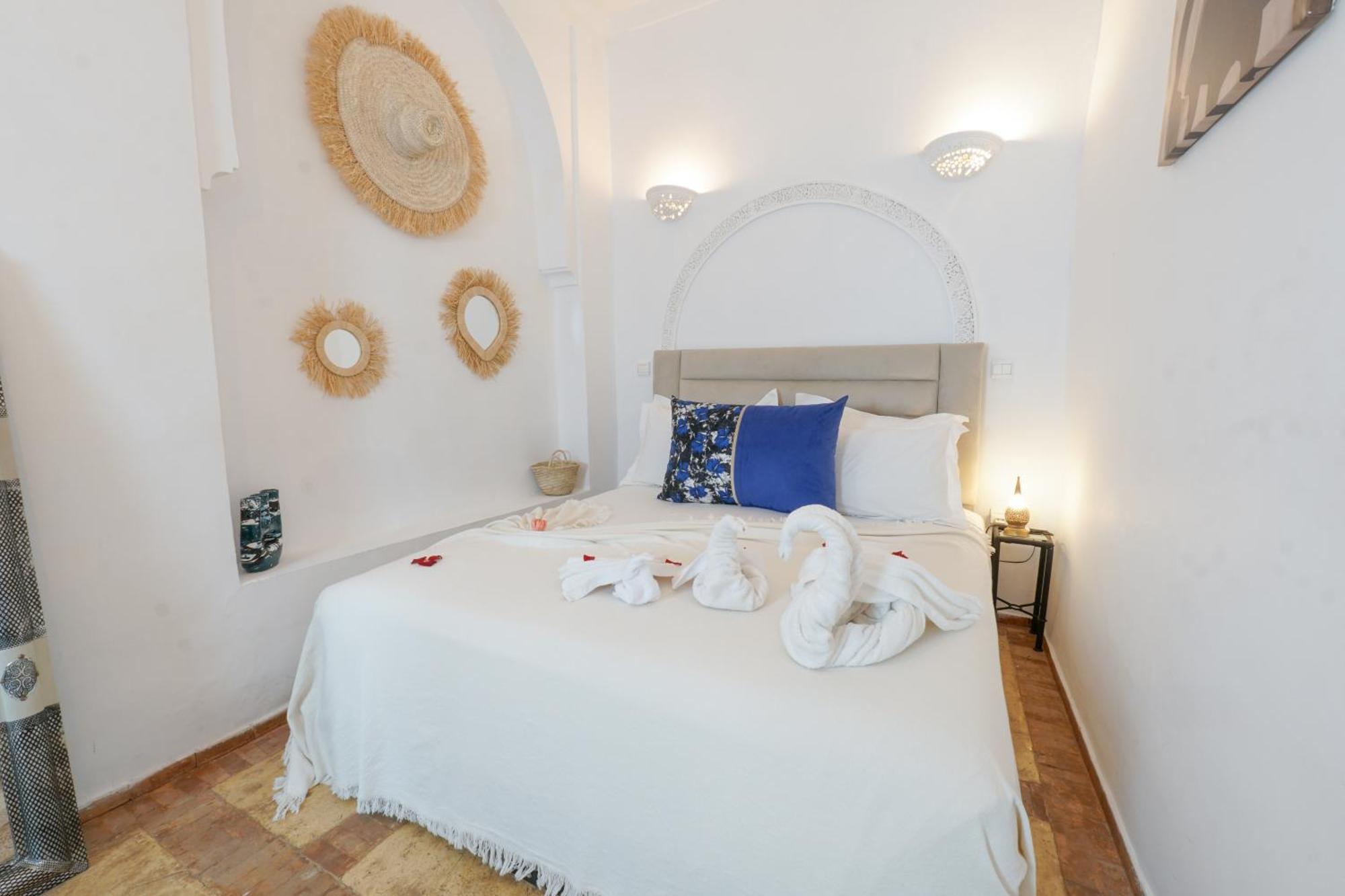 Riad Darna 4 Chambres Avec Piscine Et Petit Dejeuner Marrákes Kültér fotó