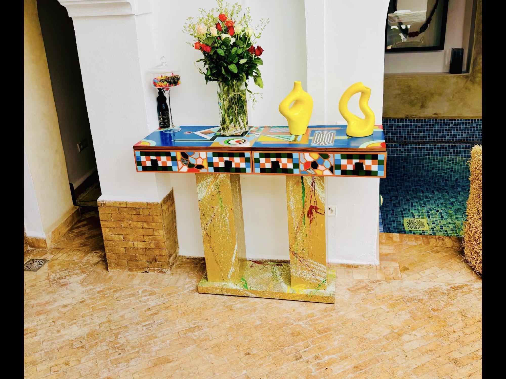 Riad Darna 4 Chambres Avec Piscine Et Petit Dejeuner Marrákes Kültér fotó